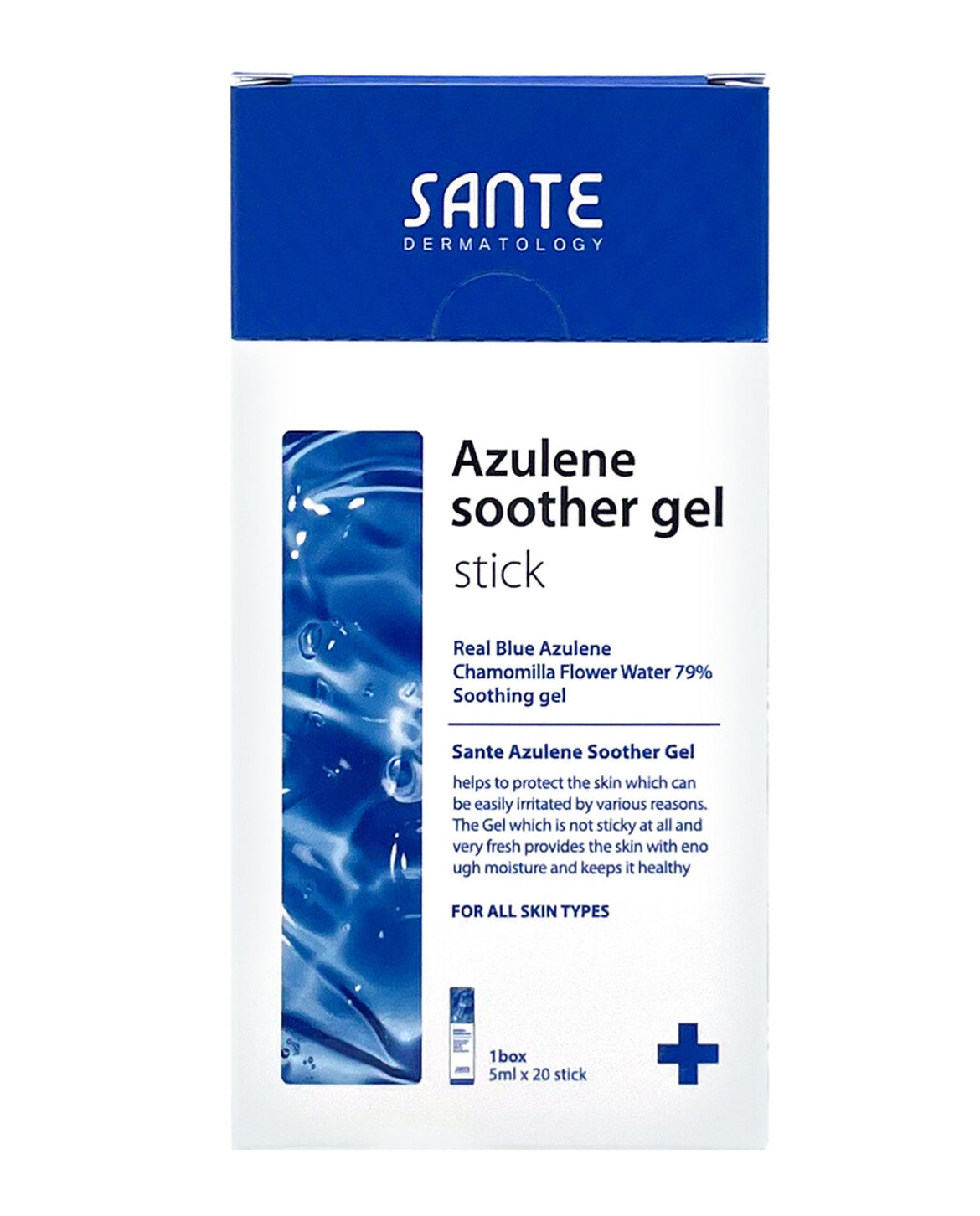 SANTE | Azulene Soother Gel stick x 20