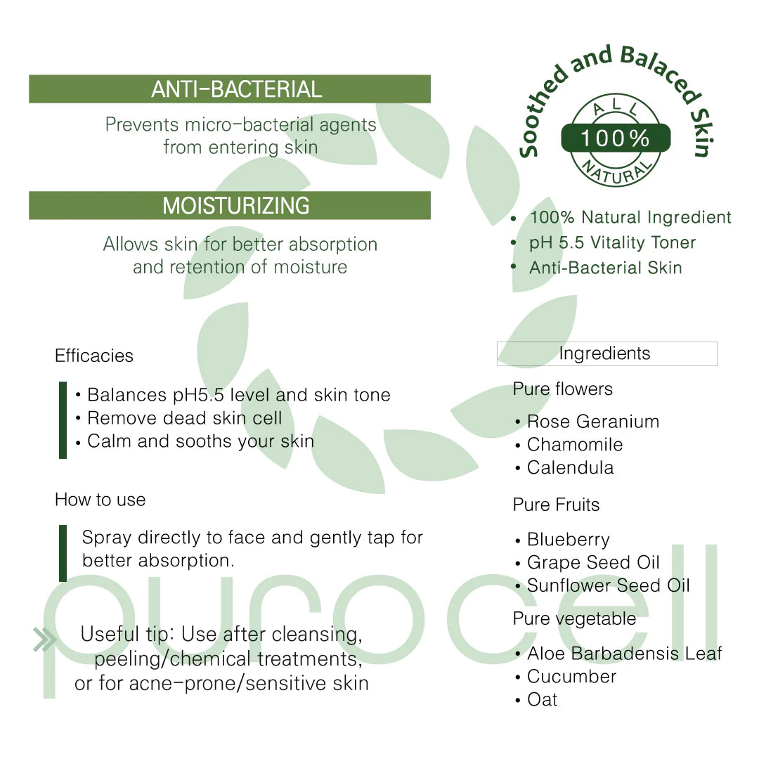 PUROCELL | Botanical Toning Mist