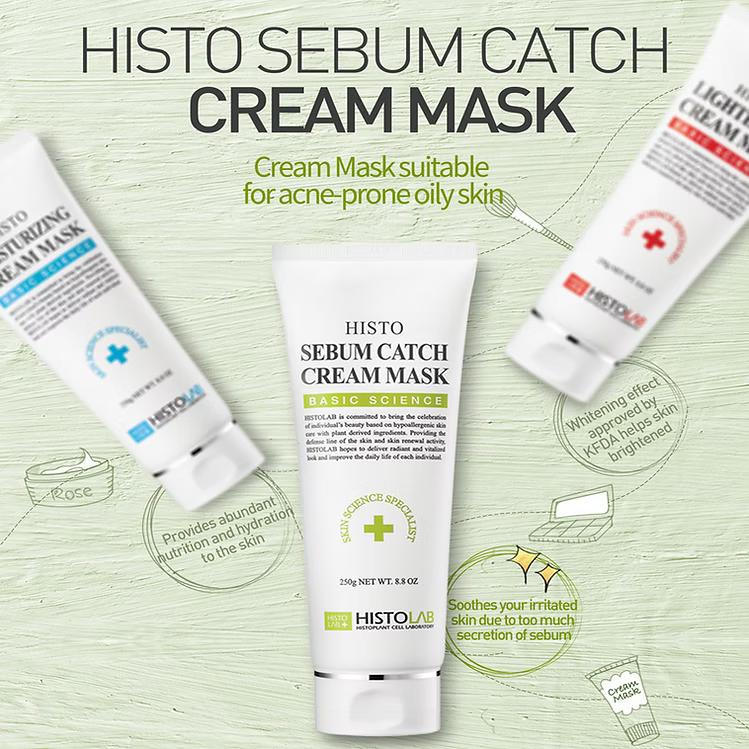 Histo Sebum Catch Cream Mask 250g