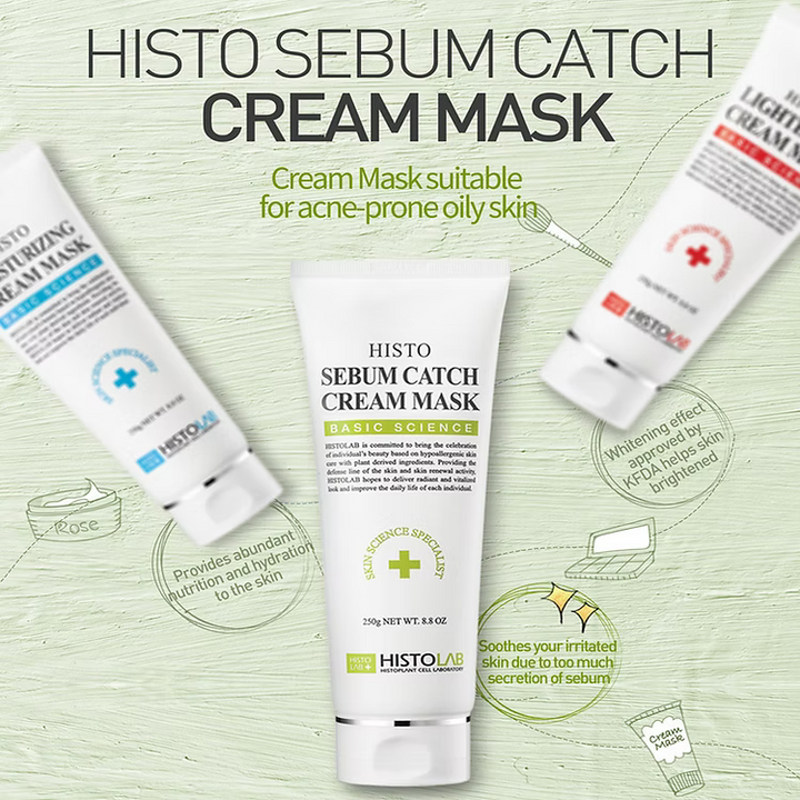 Histo Sebum Catch Cream Mask 250g