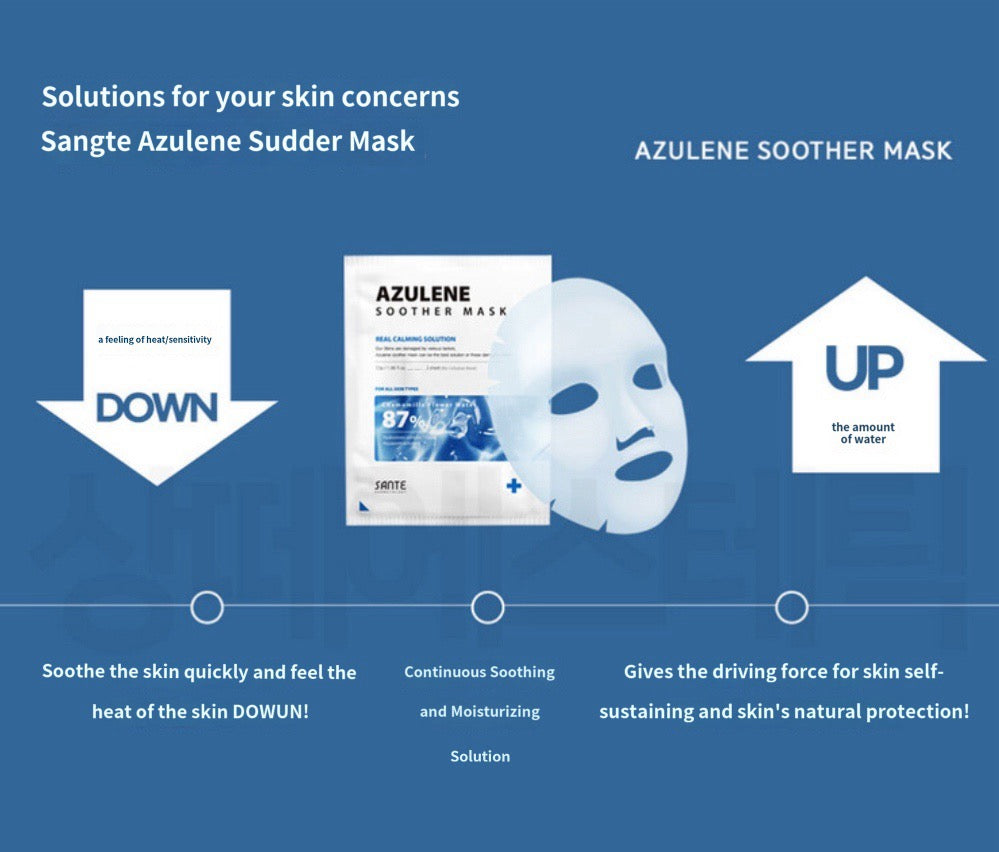 SANTE | Azulene Soother Mask x 10