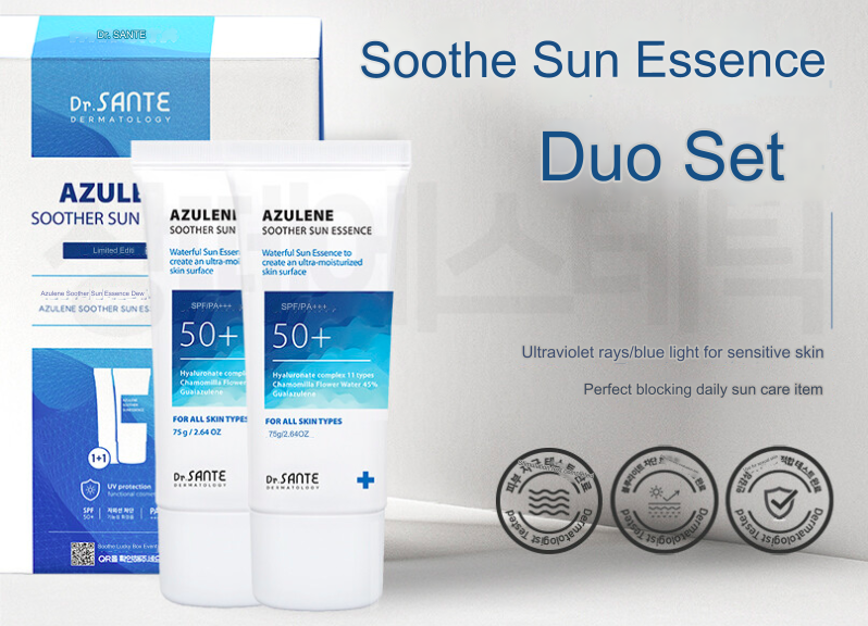 SANTE | Azulene Soother Sun Essence - Limited Edition 2 pack