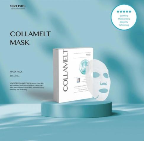 VEMONTES | Collamelt Collagen Mask Pack (5 mask or 10 mask)