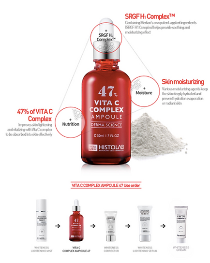 HISTOLAB | 47% Vita C Complex Ampoule