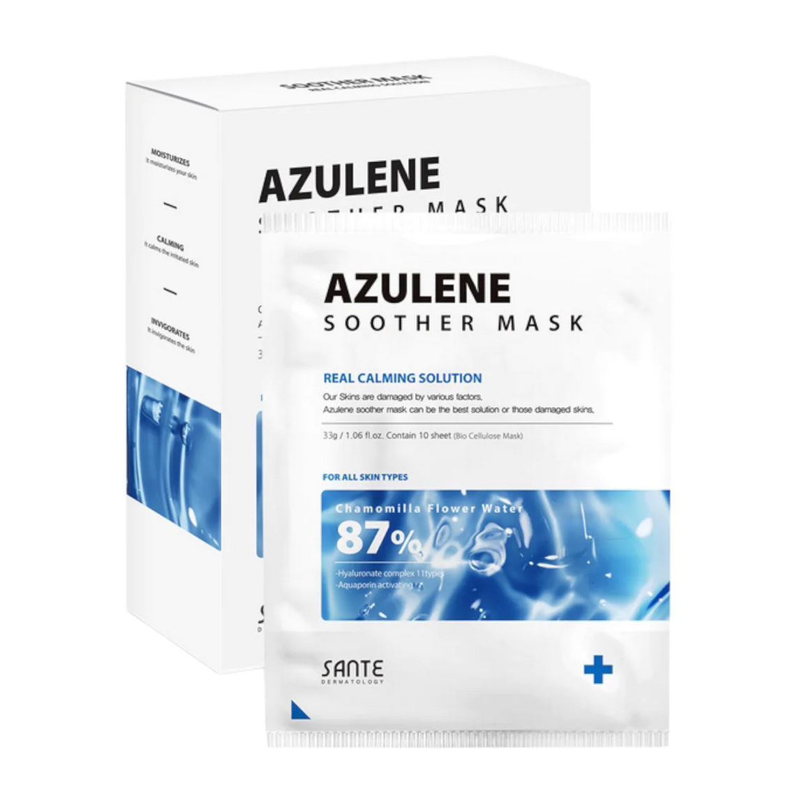 SANTE | Azulene Soother Mask x 10