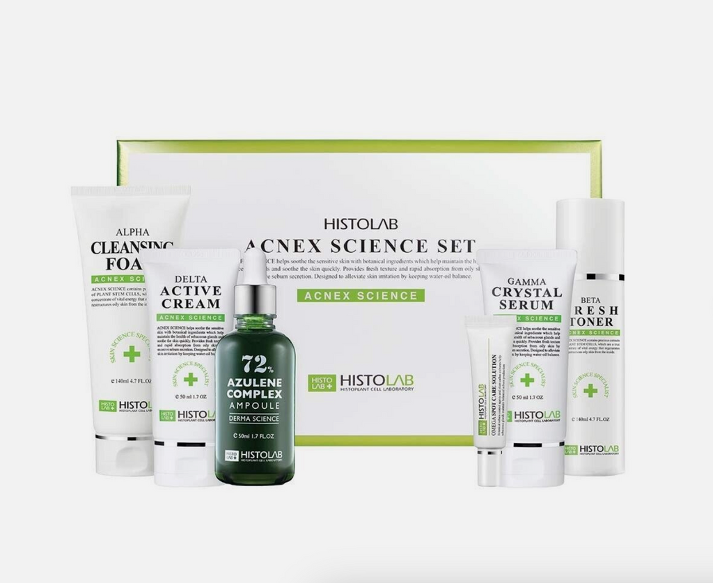 HISTOLAB | Acnex Science 6 Set - Cleanser, Toner, Complex Ampoule