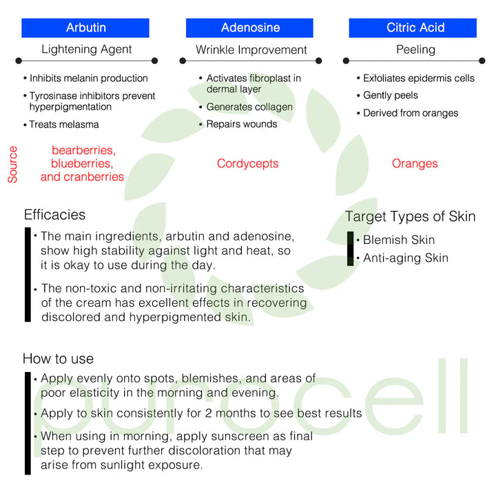 PUROCELL | Tone Lighter Intensive Cream