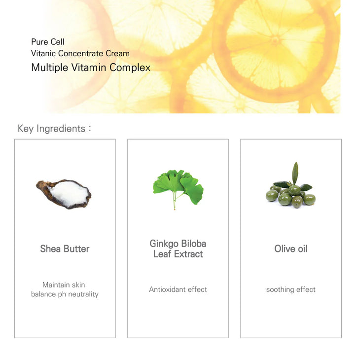 PURORGANIC | Pure Cell Vitanic Concentrate Cream