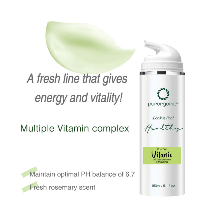 PURORGANIC | Pure Cell Vitanic All Day Moisture Emulsion